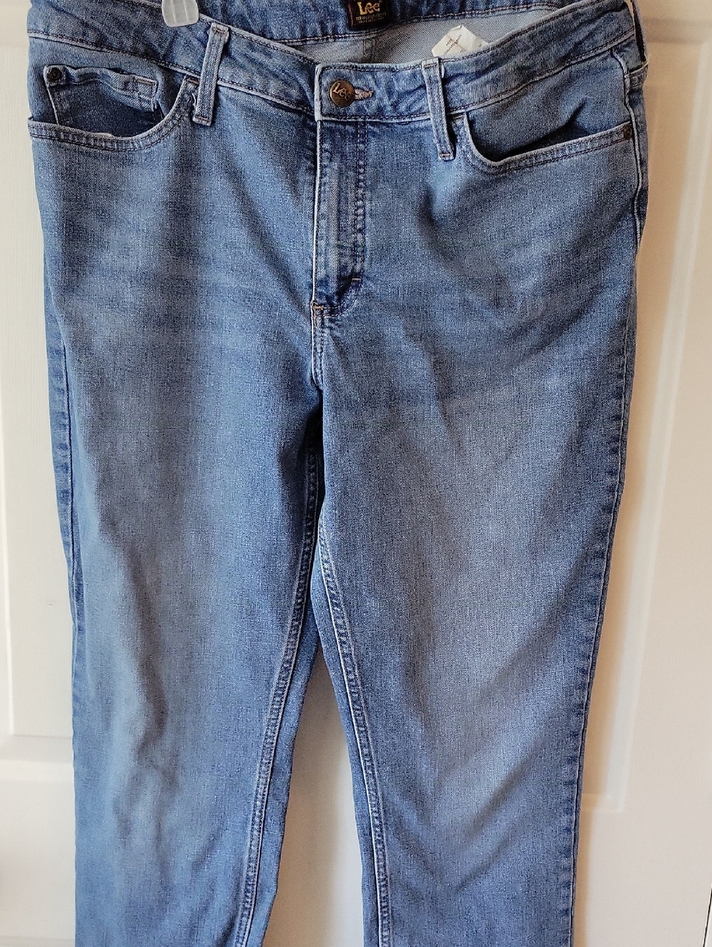Lee Men’s Light Blue Slim Straight Jeans